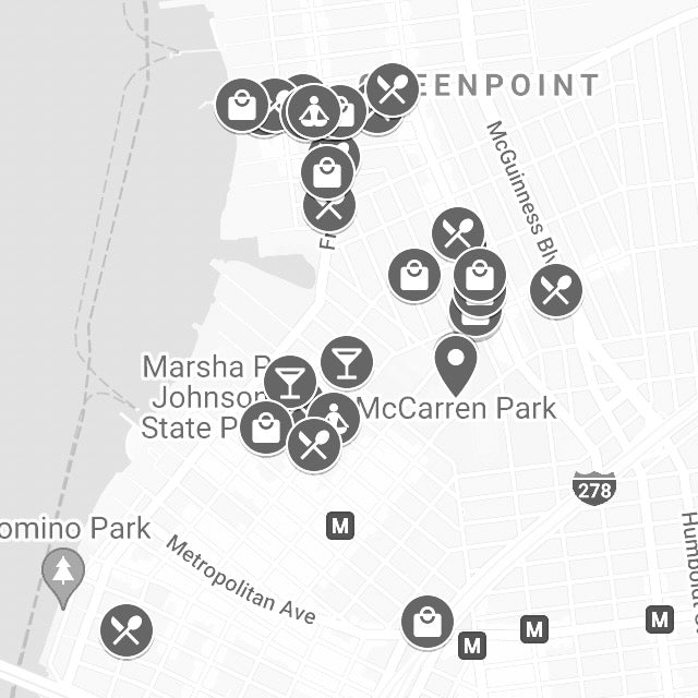 map of greenpoint