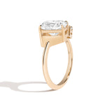 Shahla Karimi 4-Stone Cushion-Cut Ring (with Emerald + Kite + Asscher) 14K Yellow Gold