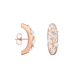 Azadi Bombe Cluster Ear Arcs by Shahla Karimi on white background