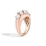 Shahla Karimi Azadi Bombe Cluster Ring 14K Rose Gold
