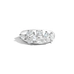 Shahla Karimi Azadi Bombe Cluster Ring 14K White Gold