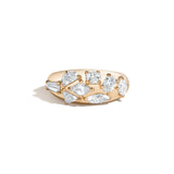 Shahla Karimi Azadi Bombe Cluster Ring 14K Yellow Gold