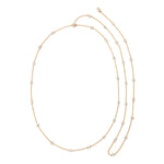 Azadi Puff-Set Convertible Body Chain by Shahla Karimi on white background