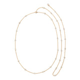 Azadi Puff-Set Convertible Body Chain by Shahla Karimi on white background