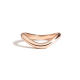 Shahla Karimi Cloud Wedding Band 14K Rose Gold