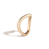 Shahla Karimi Cloud Wedding Band 14K Yellow Gold