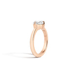 Shahla Karimi East-West Step Cut Pear Ring 14K Rose Gold