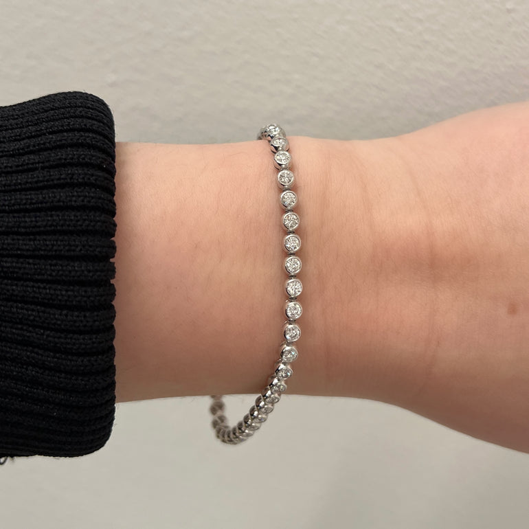 2.5 carat diamond bracelet Clearance