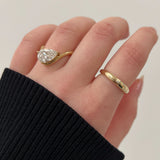 Rings  by Shahla Karimi on model on light background