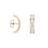 Rockefeller Baguette Ear Arcs by Shahla Karimi on white background