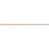 Shahla Karimi Invisible Set 3mm tennis bracelet in 14K rose gold with round-cut diamonds on white background