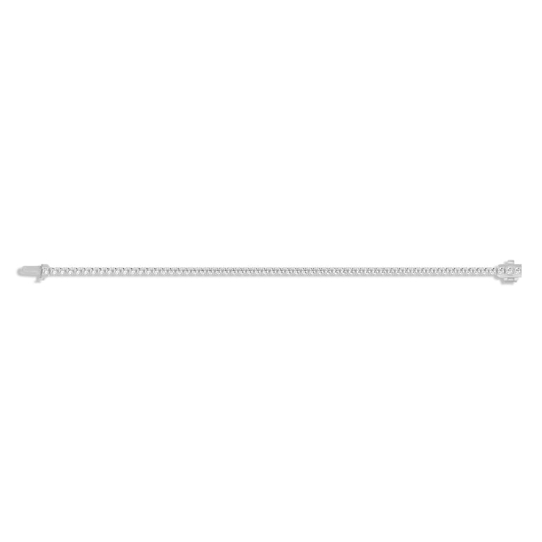 Shahla Karimi Jewelry 3 Ct Tennis Bracelet  in Platinum