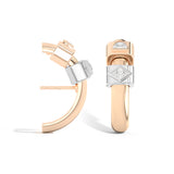 Shahla Karimi Jewelry Azadi Ear Arcs with Wraps 14K Yellow Gold Platinum 14K Yellow Gold
