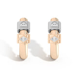 Shahla Karimi Jewelry Azadi Ear Arcs with Wraps 14K Yellow Gold Platinum 14K Yellow Gold