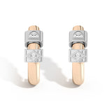 Shahla Karimi Jewelry Azadi Ear Arcs with Wraps 14K Yellow Gold Platinum Platinum