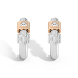 Shahla Karimi Jewelry Azadi Ear Arcs with Wraps 14K Yellow Gold Platinum 14K Yellow Gold