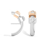 Shahla Karimi Jewelry Azadi Ear Arcs with Wraps 14K Yellow Gold Platinum 14K Yellow Gold