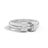 Shahla Karimi Jewelry Azadi Ring with Wraps No. 2 Platinum Platinum Platinum