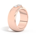 Shahla Karimi Jewelry Gaudí Mosaic Cigar Band 14K White Gold