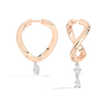Shahla Karimi Jewelry Gaudí Curve Hoops No. 2 14K Rose Gold