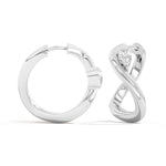 Shahla Karimi Jewelry Gaudí Curve Hoops No. 1 14K White Gold