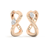 Shahla Karimi Jewelry Gaudí Curve Hoops No. 1 14K Yellow Gold