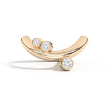 Shahla Karimi Jewelry Doshi Cluster Ring No. 2 14K Yellow Gold