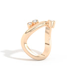 Shahla Karimi Jewelry Doshi Cluster Ring No. 2 14K Yellow Gold