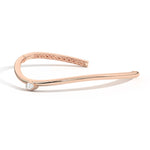 Shahla Karimi Jewelry Cloud Choker with Offset Pear 14K Rose Gold