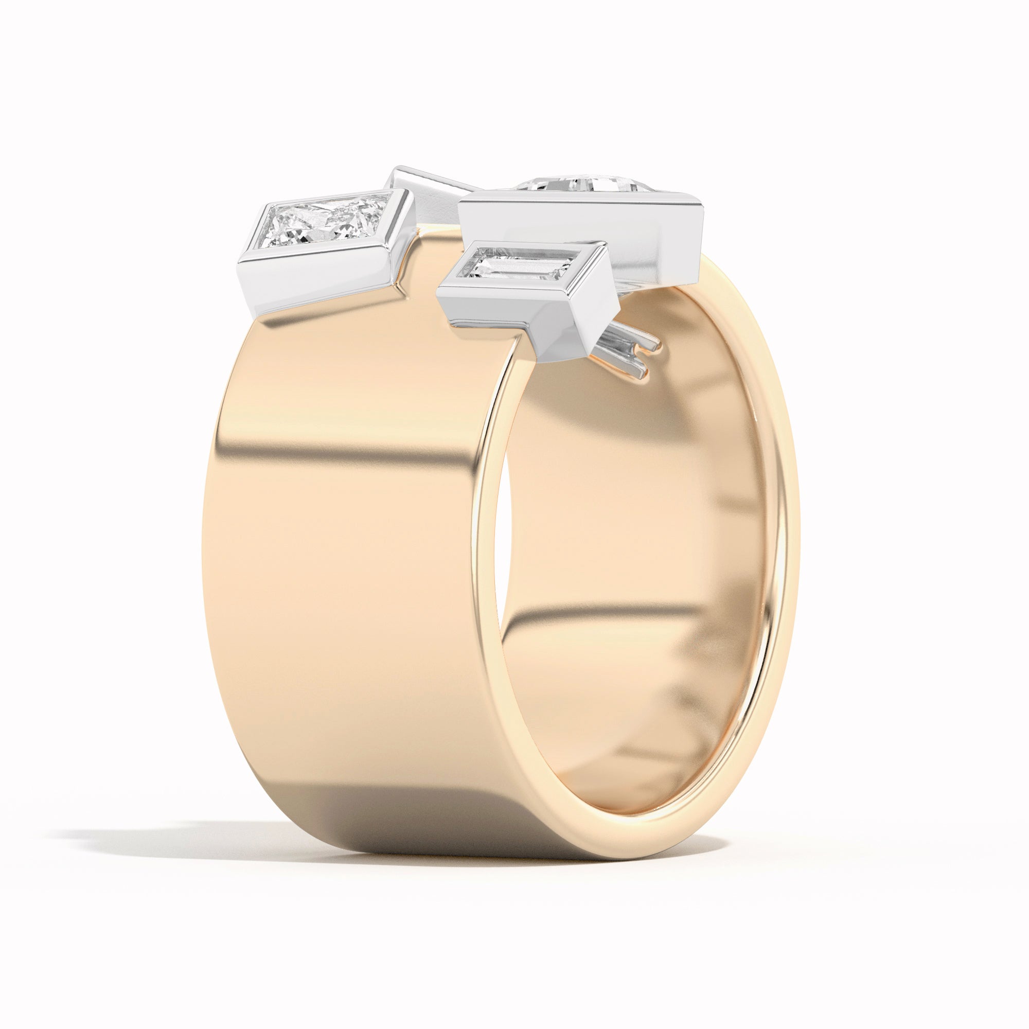 Shahla Karimi Jewelry Wiskup X Shahla Entropy Ring NO.1 14K Yellow Gold