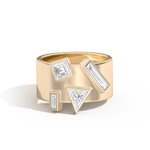 Shahla Karimi Jewelry Wiskup X Shahla Entropy Ring NO.1 14KYellowGold