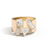 Shahla Karimi Jewelry Wiskup X Shahla Entropy Ring NO.1 14KYellowGold