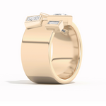 Shahla Karimi Jewelry Wiskup X Shahla Entropy Ring NO.1 14KYellowGold