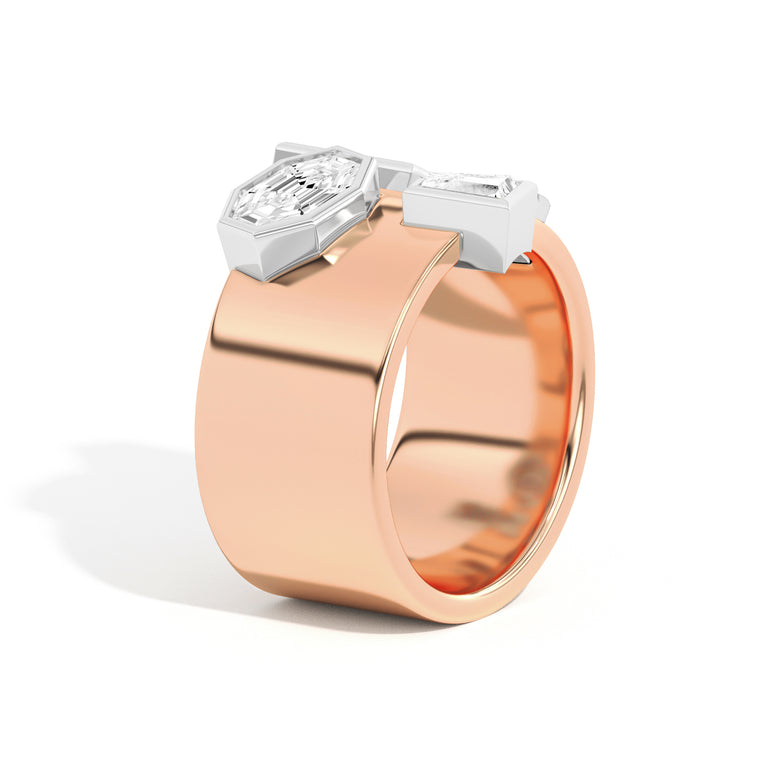 Wiskup X Shahla Karimi Entropy Ring No.2 14K Rose Gold