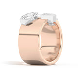 Shahla Karimi Jewelry Wiskup X Shahla Entropy Ring No.2 14K Rose Gold