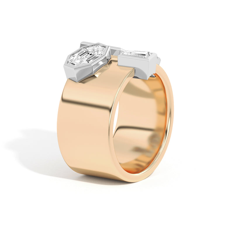 Wiskup X Shahla Karimi Entropy Ring No.2 14K Yellow Gold