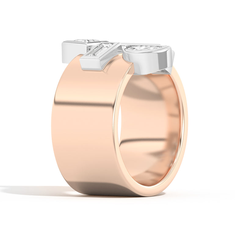 Wiskup X Shahla Karimi Entropy Ring No.3 14K Rose Gold