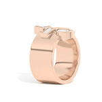 Shahla Karimi Jewelry Wiskup X Shahla Entropy Ring No.3 14K Rose Gold