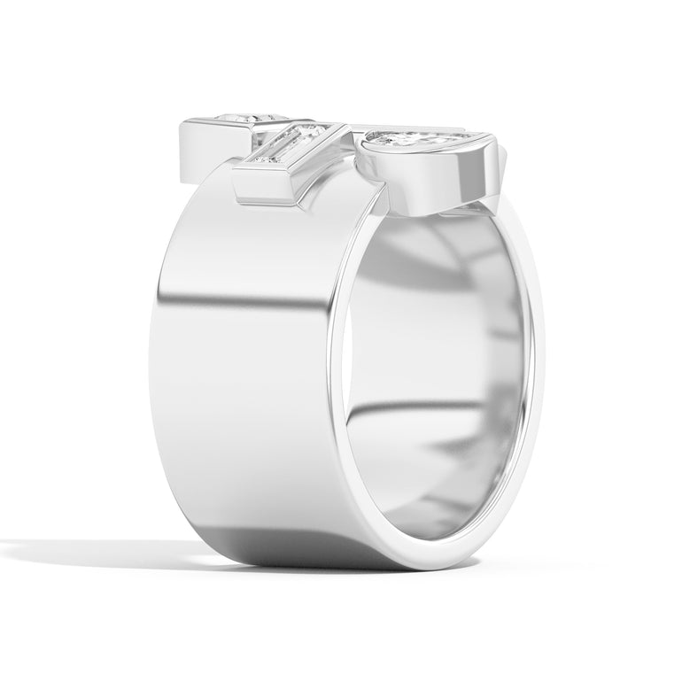 Wiskup X Shahla Karimi Entropy Ring No.3 14K White Gold