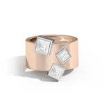 Shahla Karimi Jewelry Wiskup X Shahla Entropy Ring No.4 14K Rose Gold