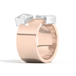 Shahla Karimi Jewelry Wiskup X Shahla Entropy Ring No.4 14K Rose Gold