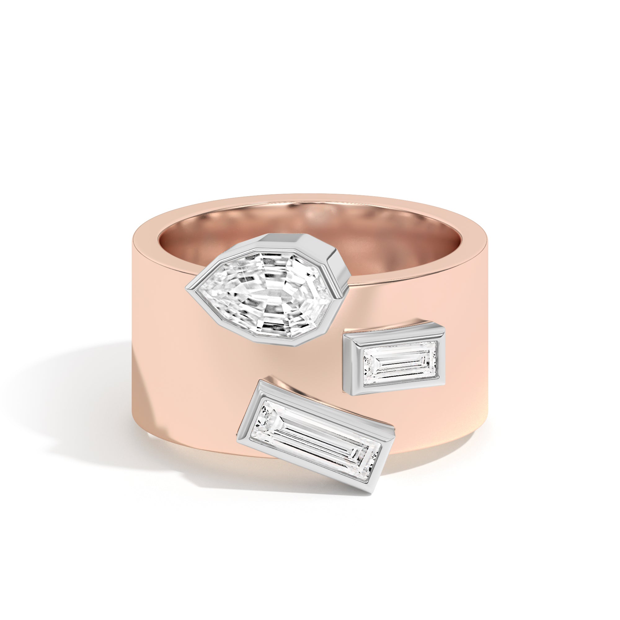 Wiskup X Shahla Karimi Entropy Ring No.5 14K Rose Gold