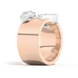 Shahla Karimi Jewelry Wiskup X Shahla Karimi Entropy Ring No.5 14K Rose Gold
