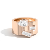 Shahla Karimi Jewelry Wiskup X Shahla Karimi Entropy Ring No.5 14K Rose Gold