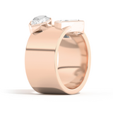 Shahla Karimi Jewelry Wiskup X Shahla Karimi Entropy Ring No.5 14K Rose Gold