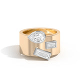 Shahla Karimi Jewelry Wiskup X Shahla Karimi Entropy Ring No.5 14K Yellow Gold