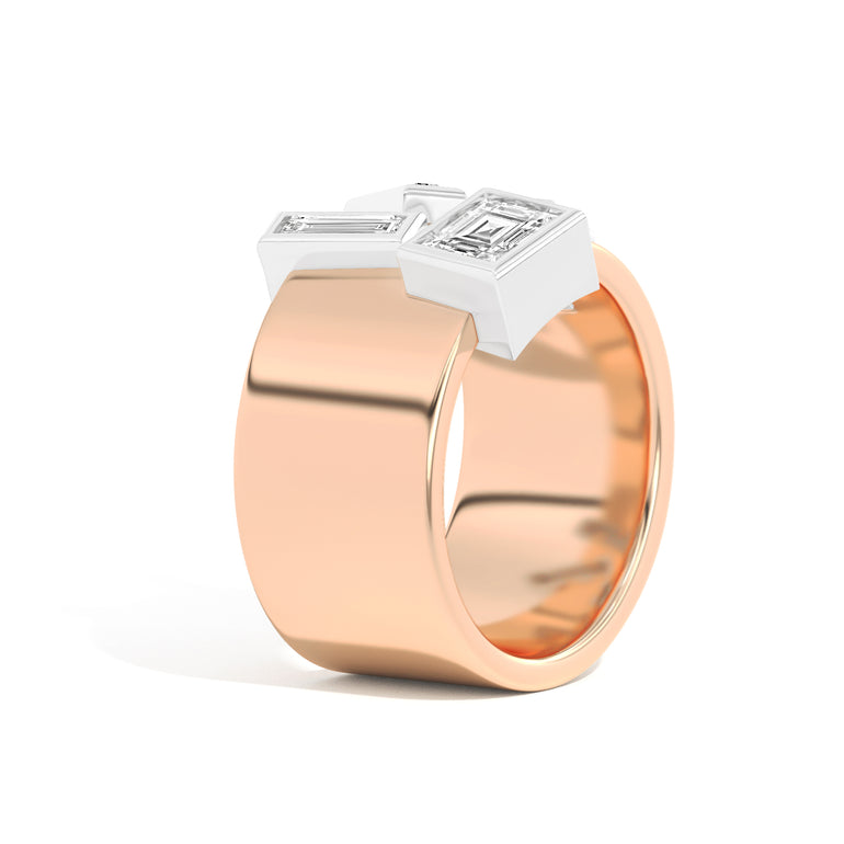 Wiskup X Shahla Karimi Entropy Ring No.6 14K Rose Gold