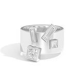 Shahla Karimi Wiskup X Shahla Karimi Entropy Ring No.6 14K White Gold
