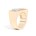 Shahla Karimi Scarpa Step-Cut Pear D Ring 14K Yellow Gold