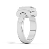 Shahla Karimi Ando Baguette Bezel Wrap Ring 14K White Gold